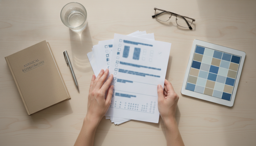 PHQ-9 and GAD-7 screening tools used in anxiety and depression evaluation