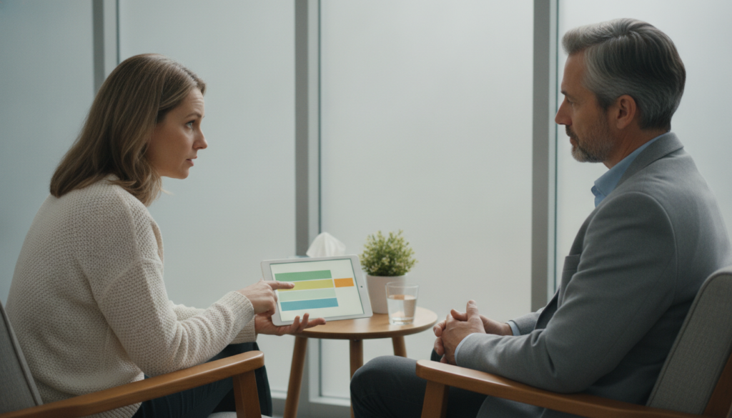 Psychiatric evaluation for early signs of bipolar disorder in adults